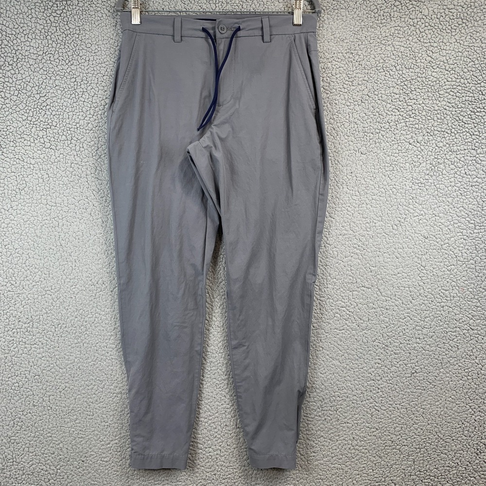 Vineyard Vines On The Go Jogger Pants Mens Size Small Gray Drawstring